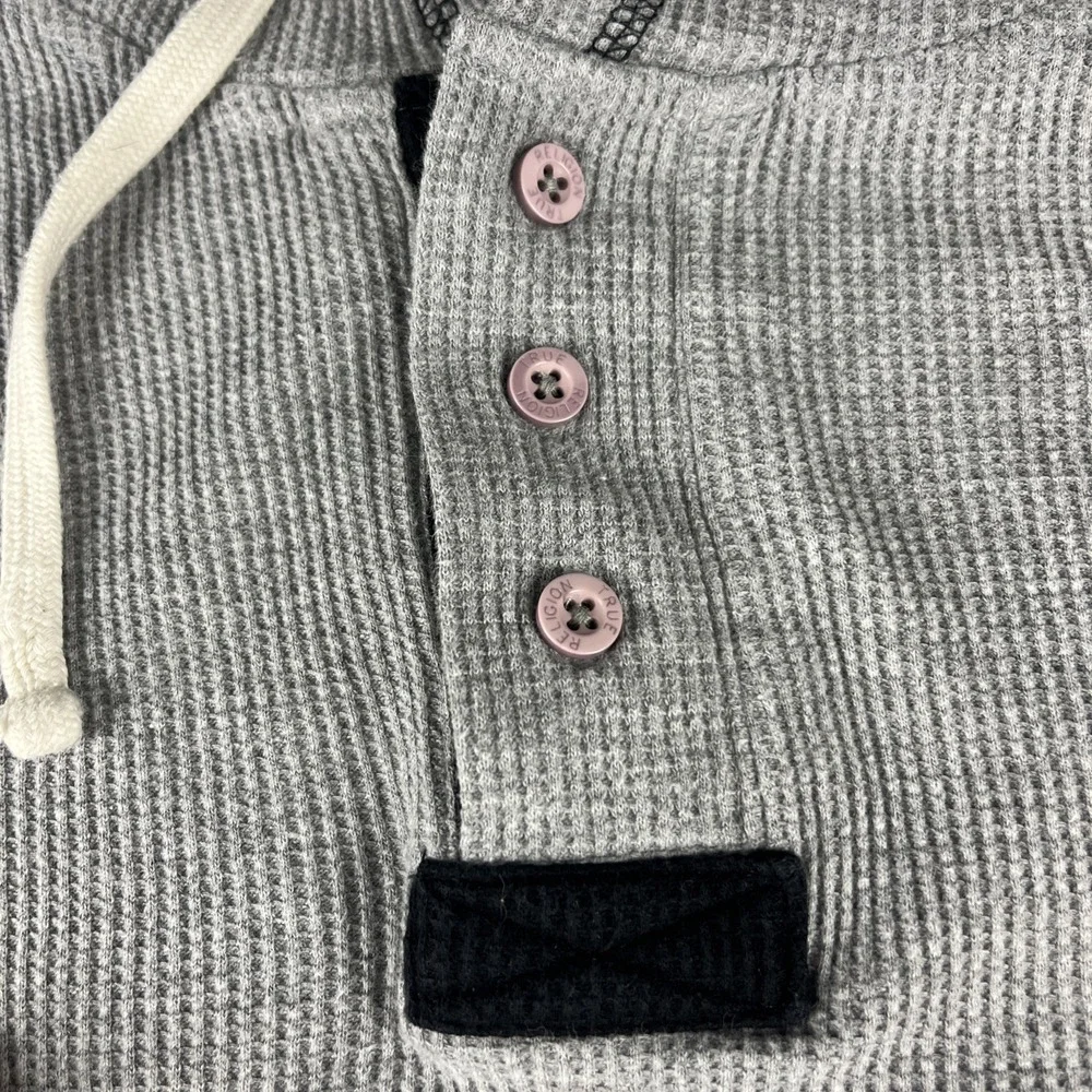 True Religion Hoodie Men's‎ Medium Gray Full Zip Sweatshirt